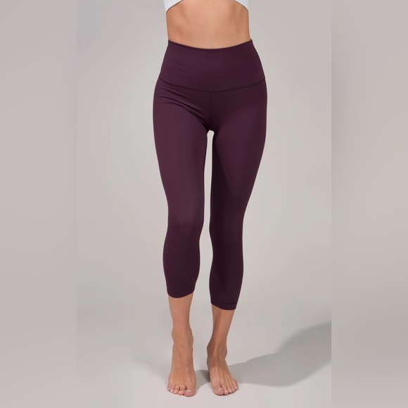 90 DEGREE BY REFLEX Wonderflex Elastic Free High Waist Capri Leggings, small - Picture 6 of 16